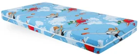 Saltea pentru bebelusi Somnart Memory cu husa impermeabila Aviator 120x60x10cm