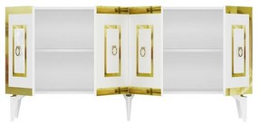 Dulap Karya White and Gold