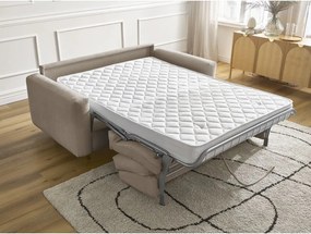 Canapea taupe pentru dormitul zilnic/extensibilă 200 cm Cocoone – Bobochic Paris