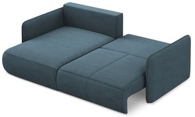 Colțar albastru extensibil/cu spațiu de depozitare (cu colț pe partea stângă) Nanea – Makamii