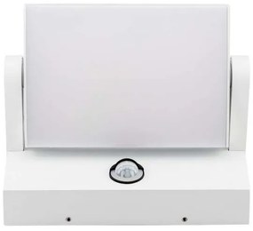 Aplică LED de exterior cu senzor LED/17W/230V 4000K IP65 alb