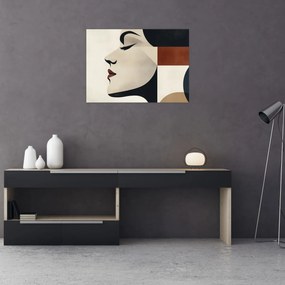 Tablou - Femeie din profil (70x50 cm)