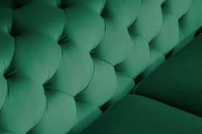 Canapea design Chesterfield, Catifea, Verde Smarald, MODERN BAROCK