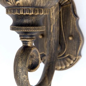 Aplica perete iluminat exterior IP23 August AL 11-1120/1 Patina/aufw OR