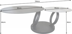 Masuta cu blat rotativ Dancing Rings