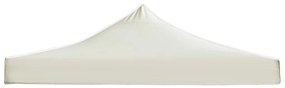 Acoperis cort de petrecere, crem, 3 x 6 m