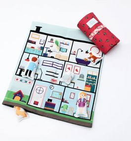SET JOACA PORTABIL CLINICA VETERINARA CU 5 PERSONAJE INCLUSE - TINY MAGIC (TMGV23)