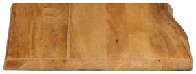 Blat masa cu margini, 60x60x3,8 cm, lemn masiv mango