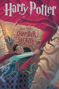 Poster de artă Harry Potter - Chamber of Secrets book cover