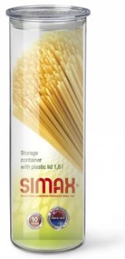 Simax 5132 borcan din sticlă cu capac din plastic,1,8 l