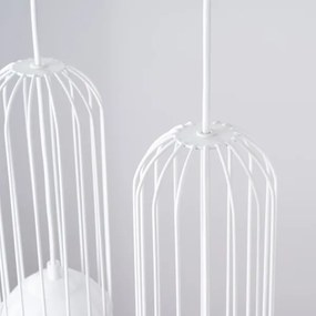 Lustră pe cablu Sollux SL.1333 BRINA 3xG9/8W/230V alb