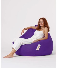 Fotoliu puf Parumleo XXL (violet). 1101741