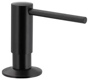 Dozator încastrat de săpun KFA Armatura 990-100-81 DUERO negru mat