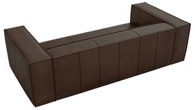 Canapea maro închis cu tapițerie din piele 227 cm Madame – Windsor &amp; Co Sofas