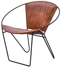 OFERTA Fotoliu de design PANCHO maro calitate II