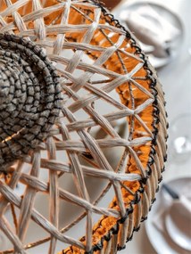 Lustra boho style Rinjani 60x29cm natural, M