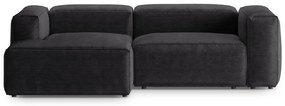 Coltar 2 locuri Bergamo velur reiat L244 cm