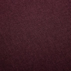 Scaune de masa pivotante, 4 buc., violet, textil 4, Violet