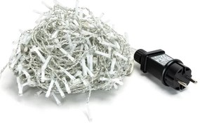 Brilagi - Ghirlandă LED de exterior pentru Crăciun 400xLED/8 funcții 23x0,6m IP44 alb rece