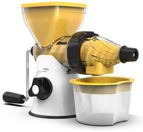 Atașament pentru sucuri si sorbet Izibizi PS-308J, Compatibil numai cu Izibizi PS-336A, Detasabil, Fara BPA, Galben