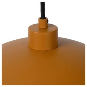 Lustră pe cablu SIEMON 1xE27/40W/230V portocalie Lucide 45496/01/44