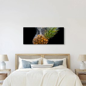 Tablou cu anans în apă (120x50 cm)
