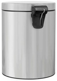 Alda Coș de gunoi cu pedală Soft Close FreedomFresh 5 l, oțel inoxidabil lucios, 5 l