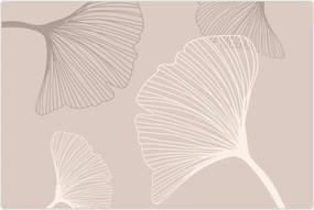 Tablou - Frunze bej N⁰6 (90x60 cm)