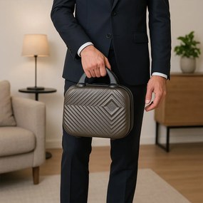 TraveLux Pro XVII set valiză rulantă gri