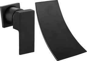 Mexen Celia baterie chiuvetă încastrată, neagră - 747415-70