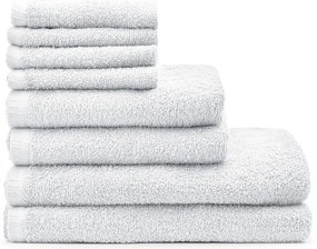 Prosoape de baie albe 8 buc. din bumbac cu uscare rapidă Quick Dry – Catherine Lansfield