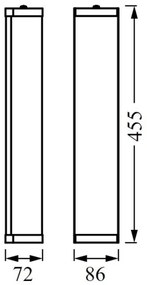 Aplică pentru baie BATHROOM CLASSIC 3xE14/12W/230V IP44 Ledvance