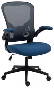 Scaun de birou Q333 gri/albastru