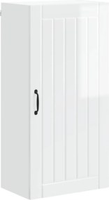 vidaXL Dulap de bucătărie Alb lucios 50 x 31 x 100 cm Lemn compozit