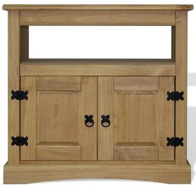 243746 vidaXL Comodă TV din pin mexican Corona Range 80 x 43 x 78 cm