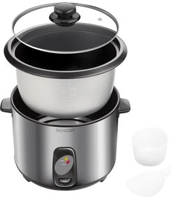 Aparat de gătit orez 1000W/230V 2,8 l oțel inoxidabil Sencor