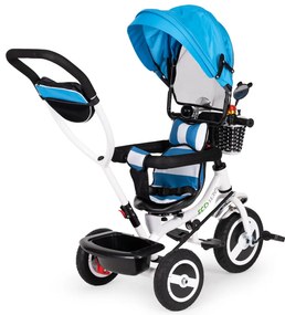 Tricycle tricycle tricycle swivel awning with durable tyres blue