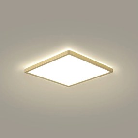 Brilagi - Corp de iluminat LED pentru baie ULTRA SLIM LED/18W/230V 30x30 cm auriu IP54