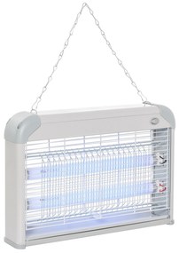 Outsunny Lampă Electrică Anti-Țânțari 20W, Acoperire Eficientă 37.5x8.5x26.5cm, Gri | Aosom Romania