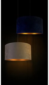 Lustră pe cablu Duolla ROLLER 1xE27/40W/230V d. 40 cm albastru