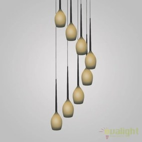 Lustra moderna Izza 8 Olive