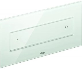 Clapeta actionare rezervor WC incastrat, Viega Visign for Style 12, sticla transparenta, 687878