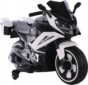 Motocicleta Electrica cu Acumulator Pentru Copii NOVOKIDS™ Nepal Premium Motor, 3-8 ani, max 30 kg, Cu Bluetooth, Melodii si Sunete , Roti