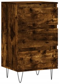 vidaXL Dulap, stejar afumat, 40x35x70 cm, lemn prelucrat