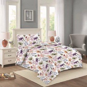 Lenjerie de pat din bumbac pentru pat de o persoană 140x200 cm Verona – Cotton House