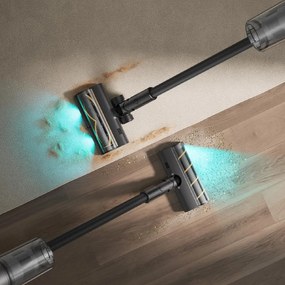 Aspirator verticar fara fir Dreame Z30 VZV17A, 855 W, 310 AW, 150.000 rpm, 3 viteze, 0,6 L, 90 min, HEPA H14, LED, Motor fara perii, Negru