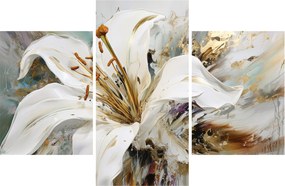 Tablou - Abstracție cu crin (90x60 cm)