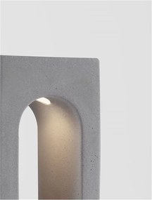 Mini Stalp LED iluminat exterior din beton IP65 STAGE H-35cm