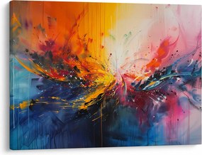 Tablou - Abstracție de culoare (70x50 cm)