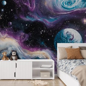 Fototapet - Univers pictat (147x102 cm)